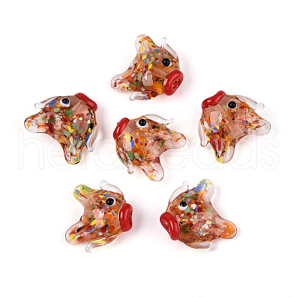 Handmade Lampwork Beads LAMP-T023-16E-1