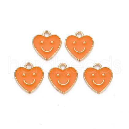 Alloy Enamel Charms ENAM-T016-12I-RS-1