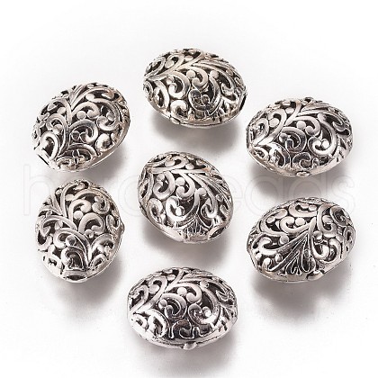 Tibetan Style Filigree Beads TIBEB-A12556-FF-2-1