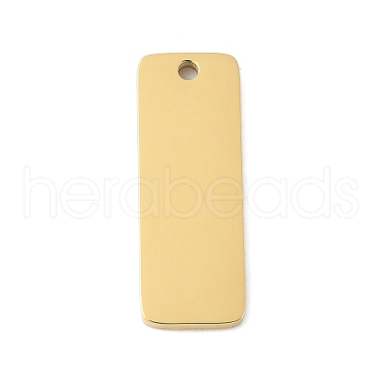 304 Stainless Steel Stamping Blank Tag Pendants STAS-D365-04G-1