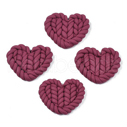 Handmade Polymer Clay Cabochons CLAY-N010-025F-1