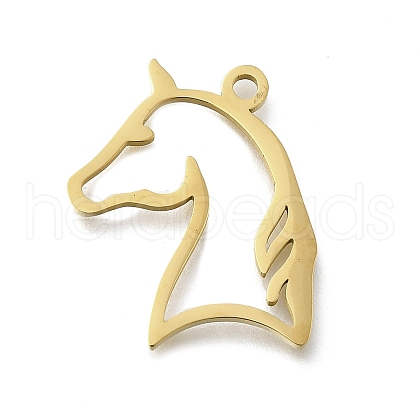 304 Stainless Steel Pendants STAS-U041-08G-1