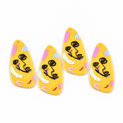 Acrylic Pendants KY-S163-245-1