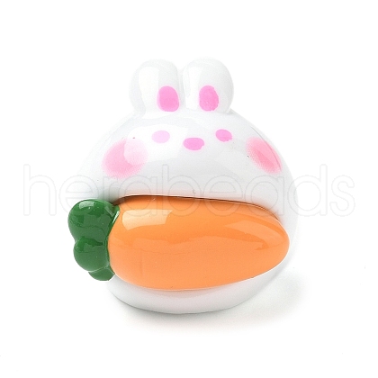 Cute Opaque Resin Cabochons CRES-D301-02B-1