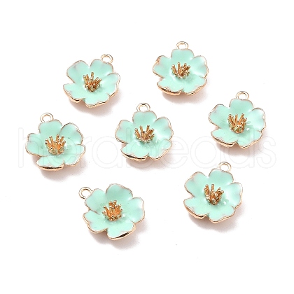 Alloy Enamel Pendants X-ENAM-E361-01KCG-03-1