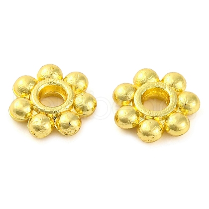 Rack Plating Brass Spacer Beads KK-S401-02G-1