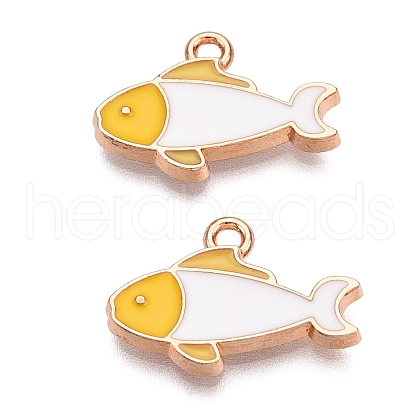 Alloy Enamel Pendants ENAM-T020-78B-1