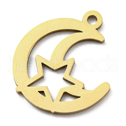 Ion Plating(IP) 316L Surgical Stainless Steel Pendants STAS-M317-29G-1