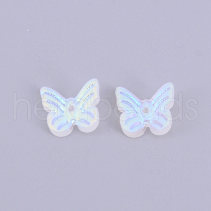 Transparent & Frosted Glass Beads KY-CJC0004-02A-1