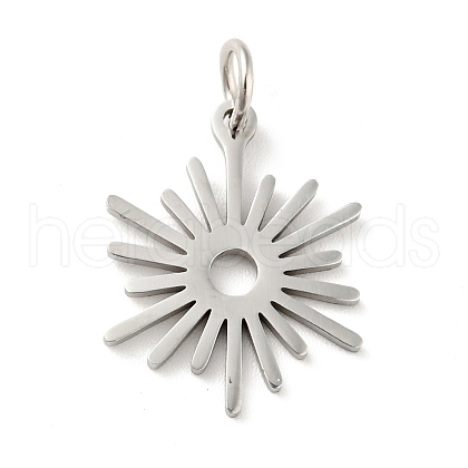 201 Stainless Steel Pendants STAS-E015-01P-1