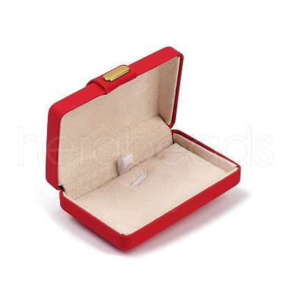 Rectangle PU Leather Jewelry Necklace Storage Boxes CON-Z009-01B-02-1