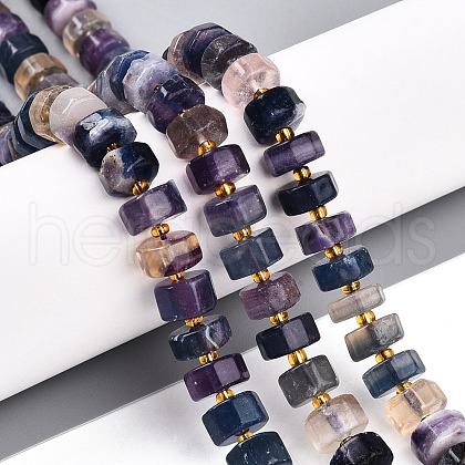 Natural Fluorite Beads Strands G-T140-24-1
