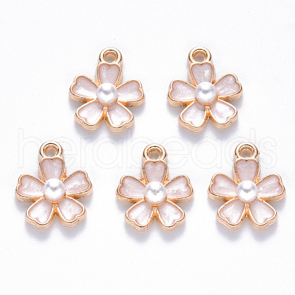 Alloy Enamel Charms ENAM-N054-028A-1