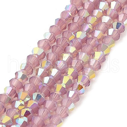 Baking Painted Glass Beads Strands DGLA-F029-J2mm-A02-1