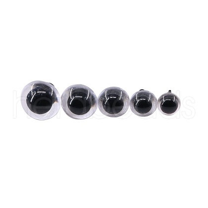 Craft Plastic Doll Eyes Stuffed Toy Eyes DIY-Q015-05-16mm-1