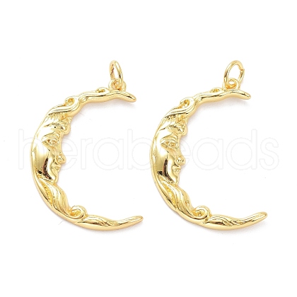 Brass Pendants KK-L188-39G-1