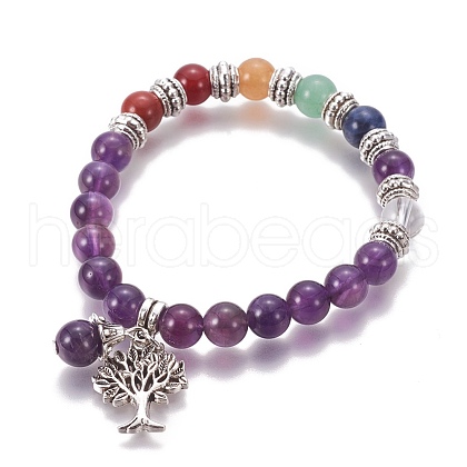 Chakra Jewelry BJEW-I273-A08-1