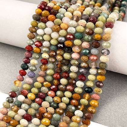 Natural Alashan Agate Beads Strands G-C127-B01-01-1