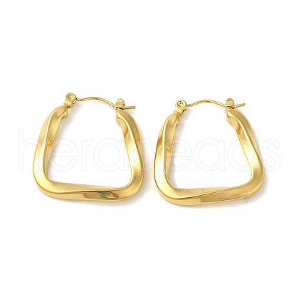 304 Stainless Steel Hoop Earrings for Women EJEW-B054-01G-1