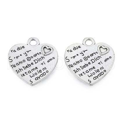 Tibetan Style Alloy Pendants TIBEP-N012-12-1