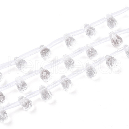 Natural Quartz Crystal Beads Strands G-N347-05-1