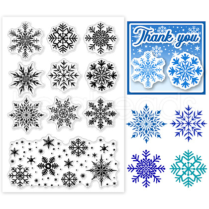 PVC Plastic Clear Stamps DIY-WH0631-0383-1