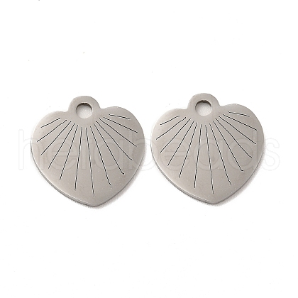 Non-Tarnish 201 Stainless Steel Pendants STAS-K251-059P-1