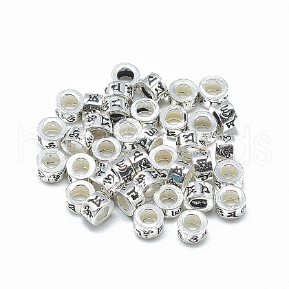 Thailand 925 Sterling Silver Beads STER-T002-14AS-1