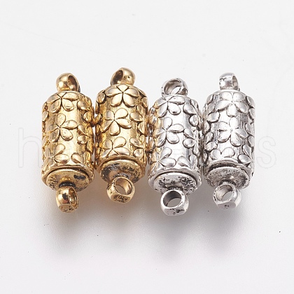 Brass Magnetic Clasps with Loops KK-F739-04-1