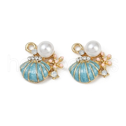 Brass Alloy Pendants KK-R226-10G-02-1