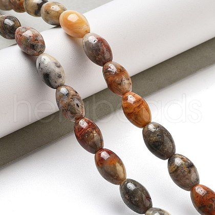 Natural Crazy Agate Beads Strands G-B106-B27-01-1