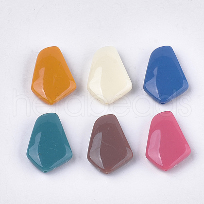 Opaque Acrylic Beads OACR-T011-66-1