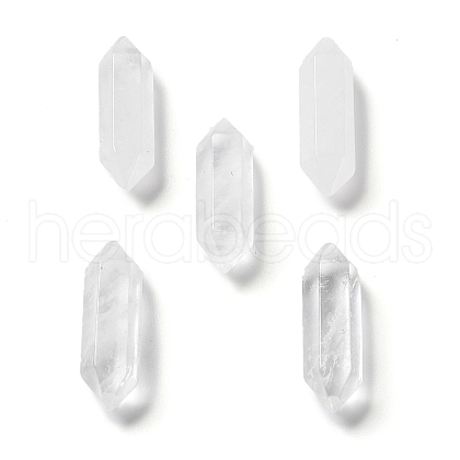 Natural Quartz Crystal Double Terminated Points Rock Crystal No Hole G-G012-25-1