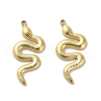 304 Stainless Steel Pendants STAS-L022-126G-1