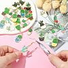 30Pcs 10 Styles Alloy Pendants ENAM-CJ0003-01-5