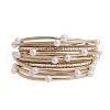 PU Leather Multi-layered Bracelets WG13214-04-2