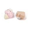 Opaque Resin Cabochons RESI-K043-06D-2