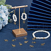 HOBBIESAY 30Pcs 3 Style Rack Plating Brass Charms KK-HY0001-84-5