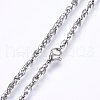 304 Stainless Steel Rope Chain Necklaces NJEW-F227-08P-05-2