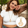   6Pcs 6 Styles 304 Stainless Steel Cable Chain Necklace Makings NJEW-PH0001-34A-6