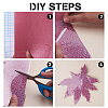 AHADERMAKER 12Sheets 2 Style Waterproof Plastic Copier Transparency Film DIY-GA0003-19-4