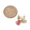 Resin Imitation Pearl Pendants PALLOY-JF02565-06-2