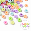 Handmade Polymer Clay Beads Strands CLAY-R089-4mm-T03C-2