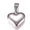 304 Stainless Steel Pendants X-STAS-I135-19P-1