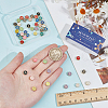 SUNNYCLUE 2Sets Alloy Enamel Beads ENAM-SC0005-10-3