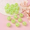 AB-Color Resin Rhinestone Beads RESI-S315-10x12-13-4