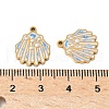 304 Stainless Steel Enamel Charms STAS-Z139-05G-01-3