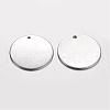 304 Stainless Steel Pendants STAS-D438-20-A-1