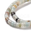 Natural Flower Amazonite Beads Strands G-P468-11-4