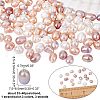  3 Strands 3 Colors Natural Cultured Freshwater Pearl Beads Strands PEAR-NB0001-35-6